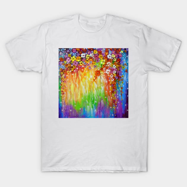 Melody of colors T-Shirt by OLHADARCHUKART